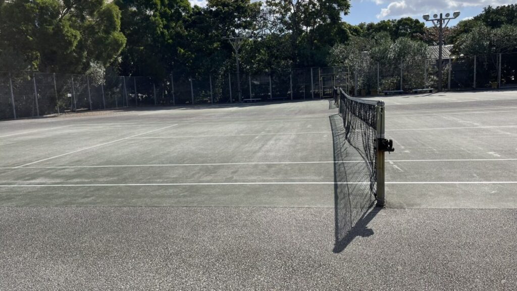 漫湖公園 テニスコート