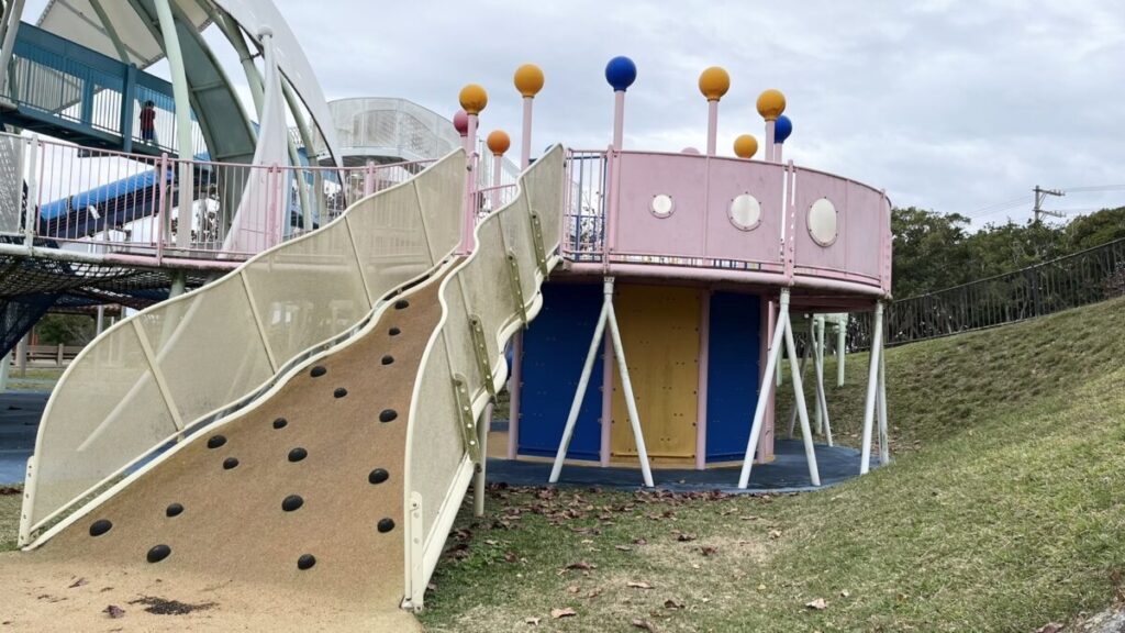 アスレチック上部からの眺め