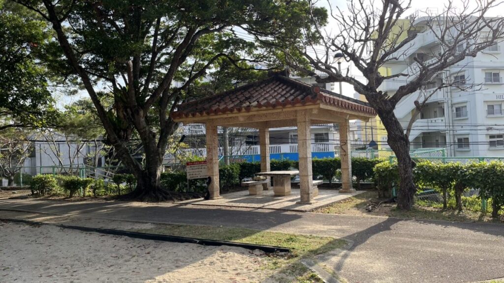 休憩スペースからの眺め